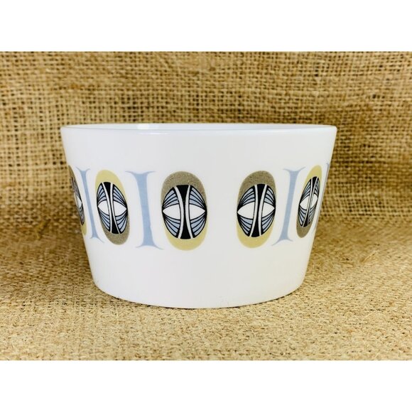 Coclough MCM Cream and Sugar Set Mid-century Geometric Pattern E568 - Picture 2 of 12